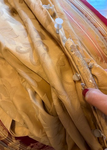 Drapeli salon perdesi - Görsel 9