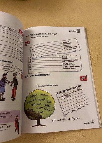 LERN MIT UNS Almanca 6. Sınıf Ders Kitabı - Görsel 6