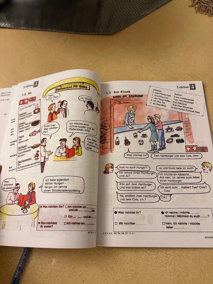 LERN MIT UNS Almanca 6. Sınıf Ders Kitabı - Görsel 5