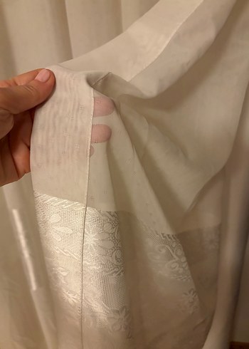 Tek kanat tül perde - Görsel 6