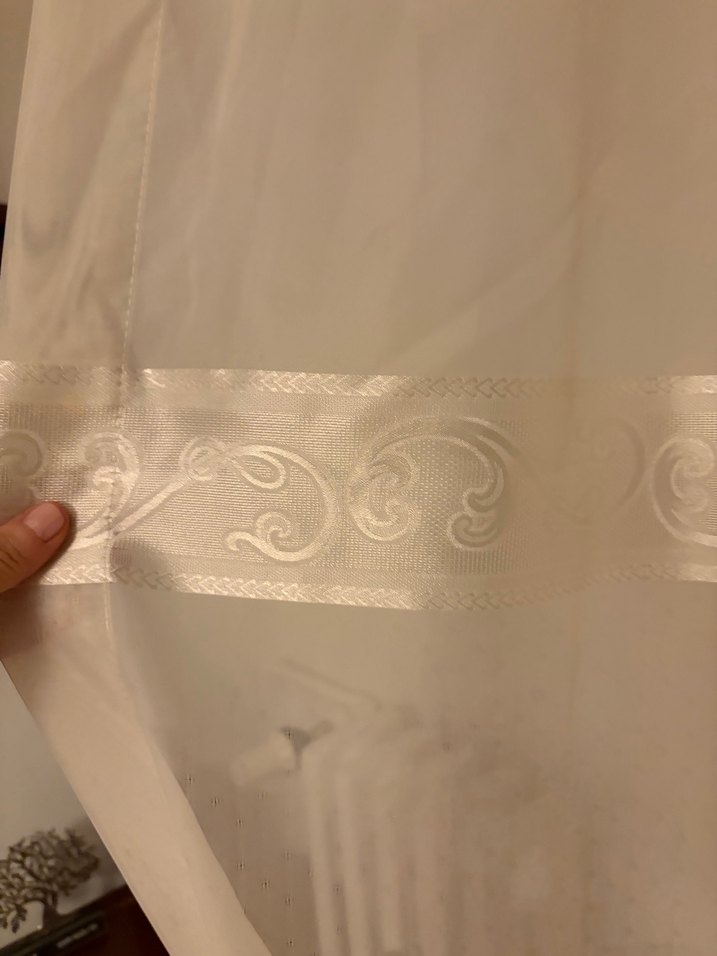 Tek kanat tül perde - Görsel 4