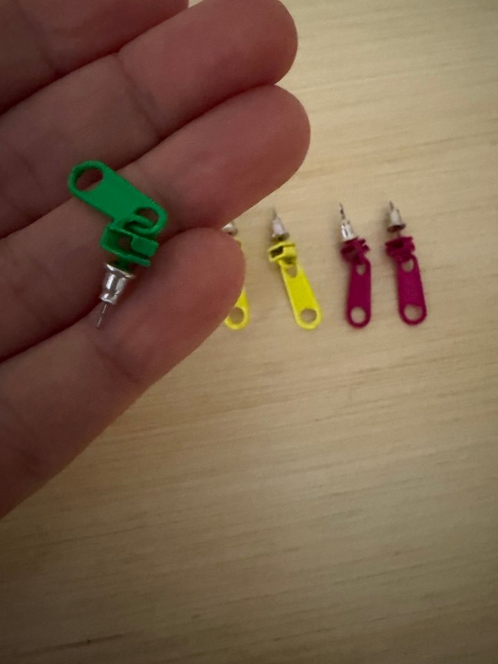 Renkli çocuk küpesi - Görsel 3