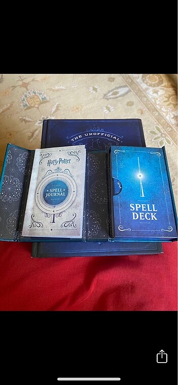 Harry Potter kitap ve kartları