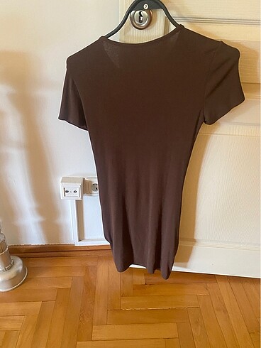 s Beden kahverengi Renk H&M mini elbise