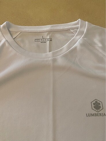 Lumberjack Beyaz spor tşörtü