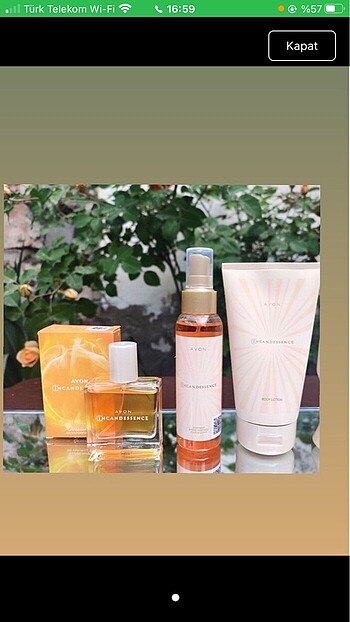 Avon bayan set