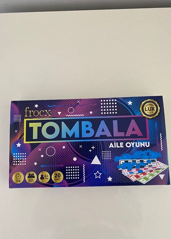 Tombala Aile Oyunu - Renkli ve Eğlenceli