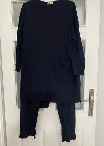 Siyah Kadın Rahat   Takımı - Görsel 2