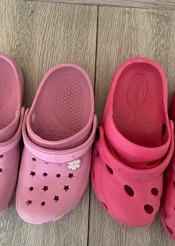 Pembe Tokalı Kız Çocuk Terlikleri - Görsel 6