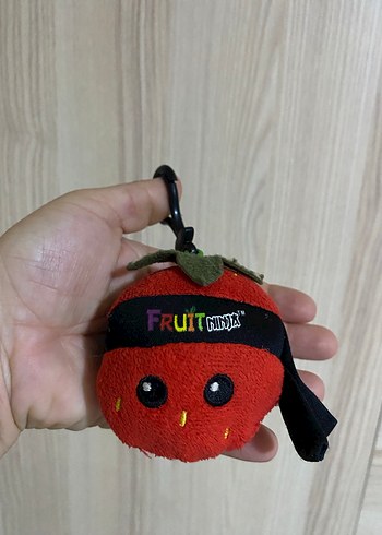 Renkli Ninja Temalı Peluş Oyuncak Anahtarlık - Görsel 4