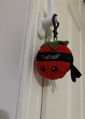 Renkli Ninja Temalı Peluş Oyuncak Anahtarlık - Görsel 3