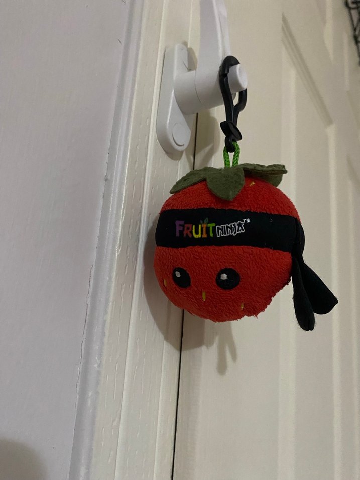 Renkli Ninja Temalı Peluş Oyuncak Anahtarlık - Görsel 3