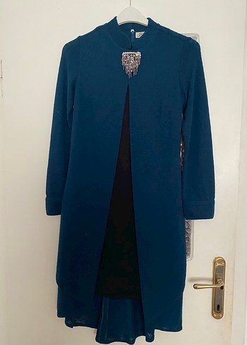 Uzun triko tunik - Görsel 3