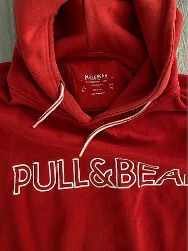 m Beden kırmızı Renk Pull&Bear