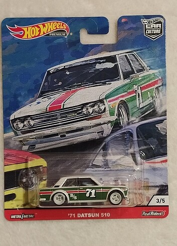 Hot Wheels Premium Datsun 510 KAPALİ YURTDIŞI