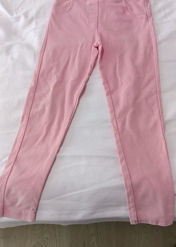 Pembe Kadife Kız Tayt - Görsel 10