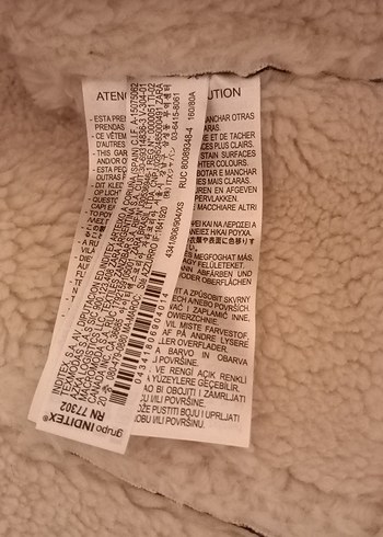 Kahverengi Kürklü Deri Kadın Biker Ceket zara marka - Görsel 6