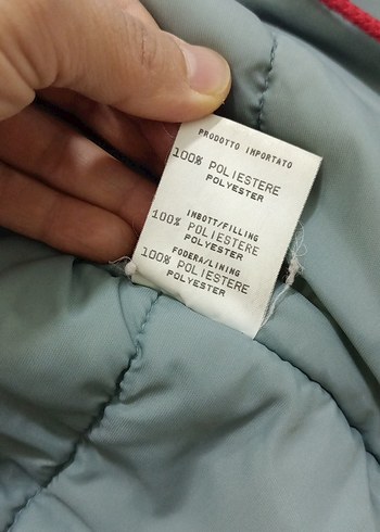 Bordo Düğmeli Midi Kadın mont - Görsel 8