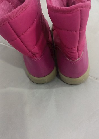 Kız Çocuk Pembe Cırt Cırtlı Bot - Görsel 2