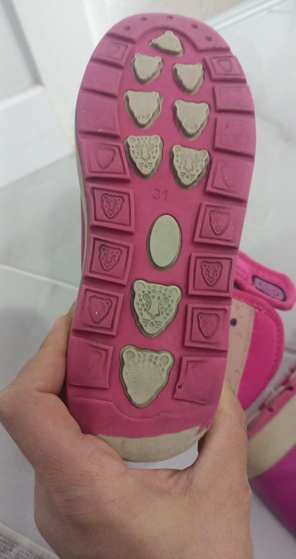 Kız Çocuk Pembe Cırt Cırtlı Bot - Görsel 5