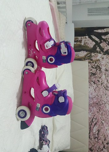 Decathlon Pembe Çocuk Paten oxelo marka