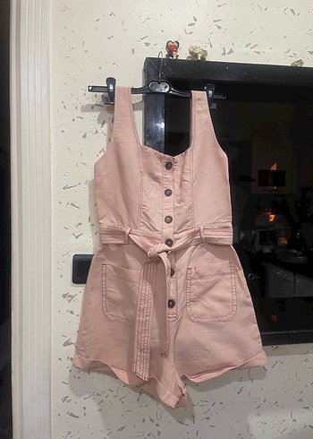 Zate kısa tulum şık beden  S/ öp - Görsel 2