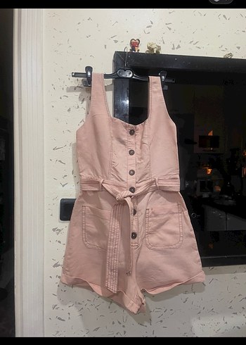 Zate kısa tulum şık beden  S/ öp - Görsel 6