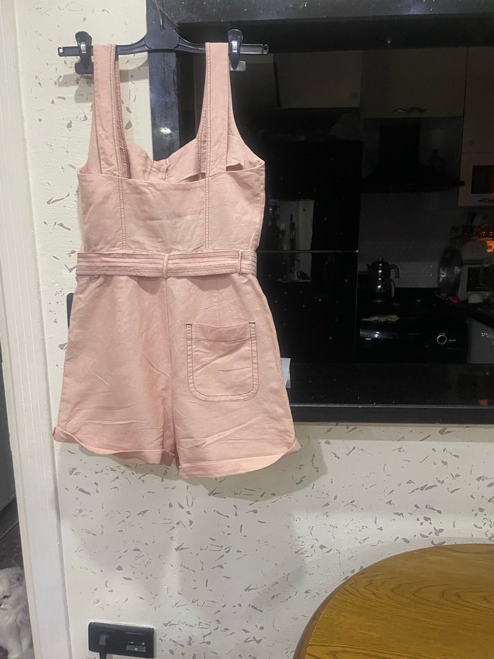 Zate kısa tulum şık beden  S/ öp - Görsel 3