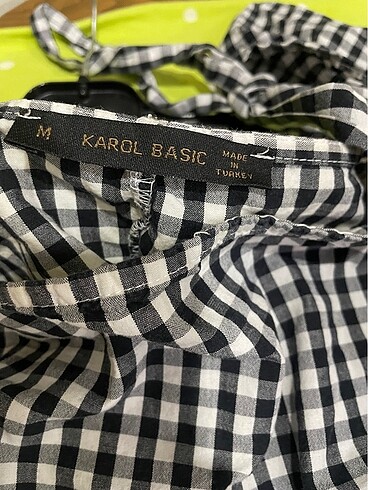 m Beden Koral basic marka askılı buluz beden M/