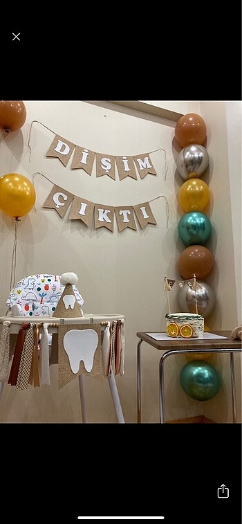 Dişim çıktı diş partisi
