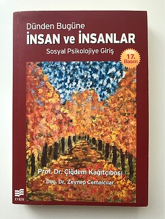 Dünden Bugüne İnsan ve İnsanlar Çiğdem Kağıtçıbaşı