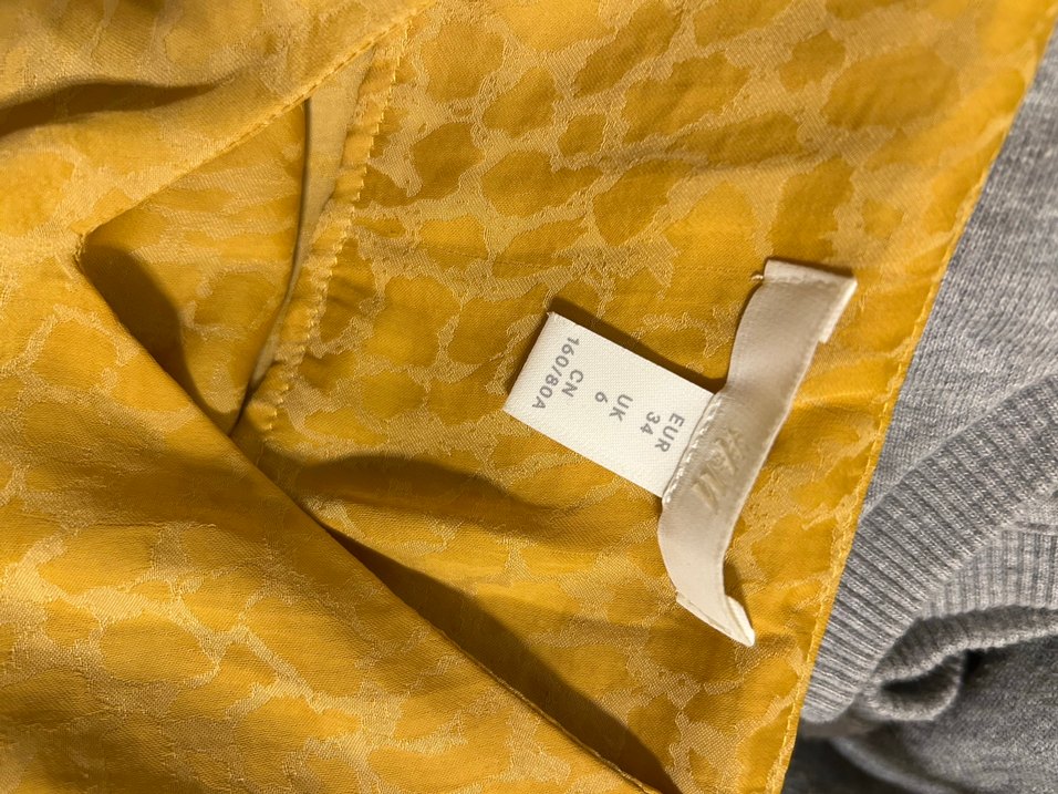 H&M Sarı V Yaka  Kadın Atlet - Görsel 3