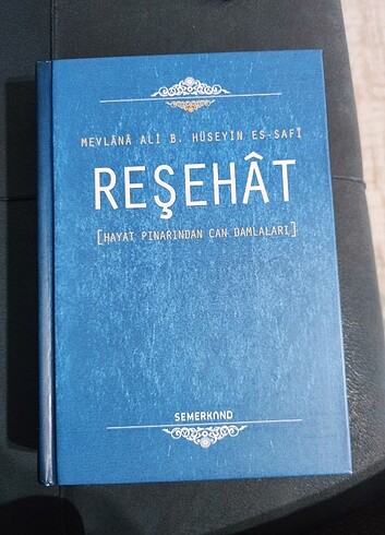 Reşehat | Mevlana Ali B. Hüseyin Es-Safi 