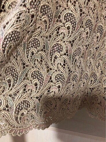 Güpür abiye bluz - Görsel 2