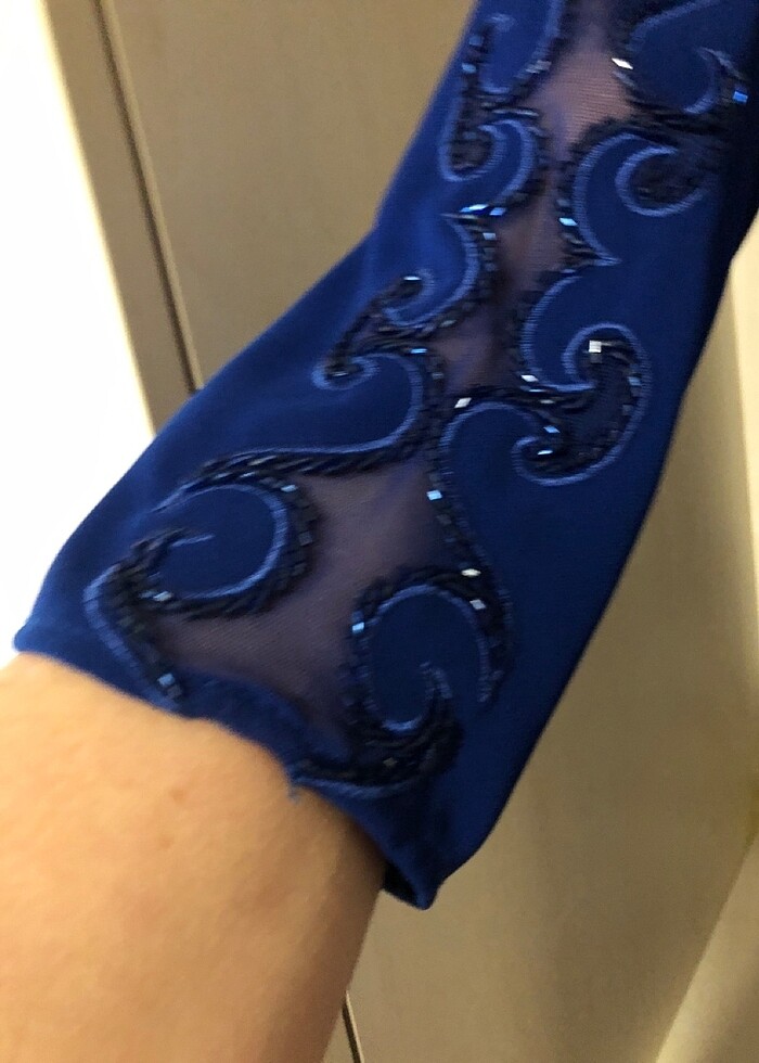 Şık kısa abiye - Görsel 3