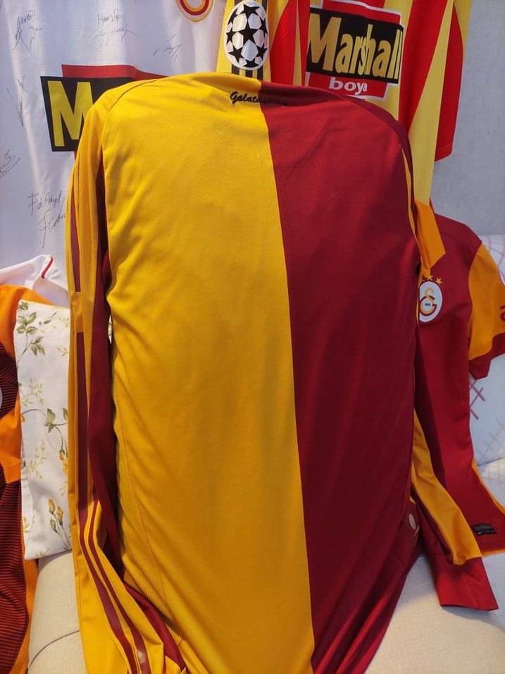 Adidas Uzun Kollu Galatasaray Forma - Görsel 3