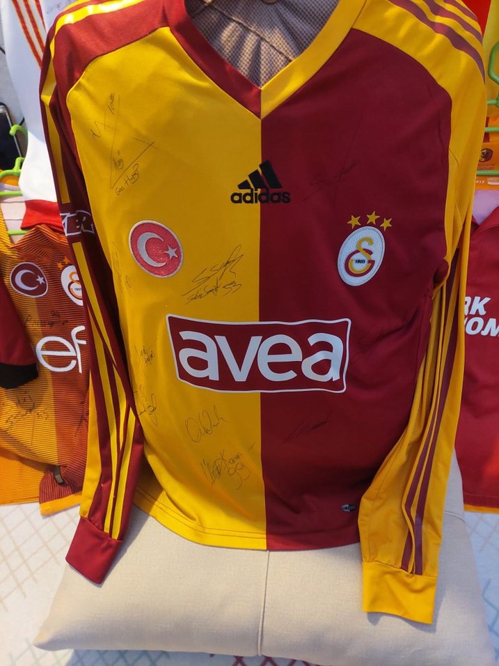 Adidas Uzun Kollu Galatasaray Forma - Görsel 4