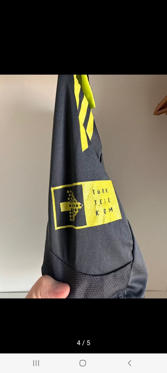 Adidas Fenerbahçe Erkek Koyu Gri Forma - Görsel 3