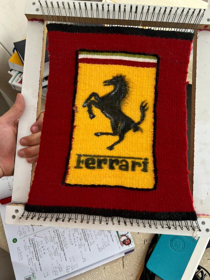 Kırmızı Ferrari Çocuk Halısı - Görsel 3