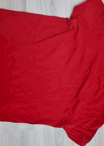 Düğmeli Kısa Kollu Kırmızı Erkek Polo Tişört - Görsel 2