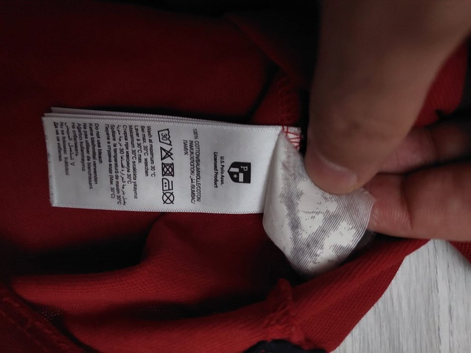 Düğmeli Kısa Kollu Kırmızı Erkek Polo Tişört - Görsel 3