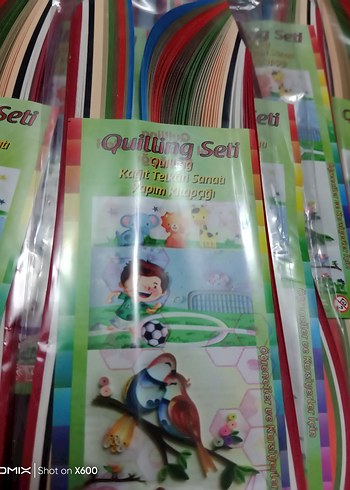 Renkli Quilling seti ( 30 paket) - Görsel 3