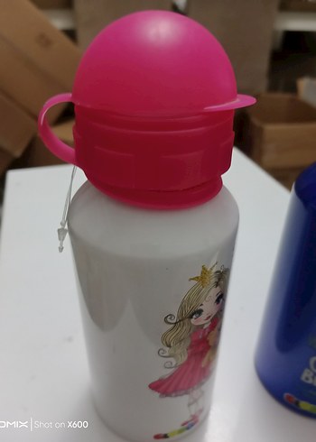 Renkli Kız ,erkek Çocuk çelik termos ( 2 ad) - Görsel 4