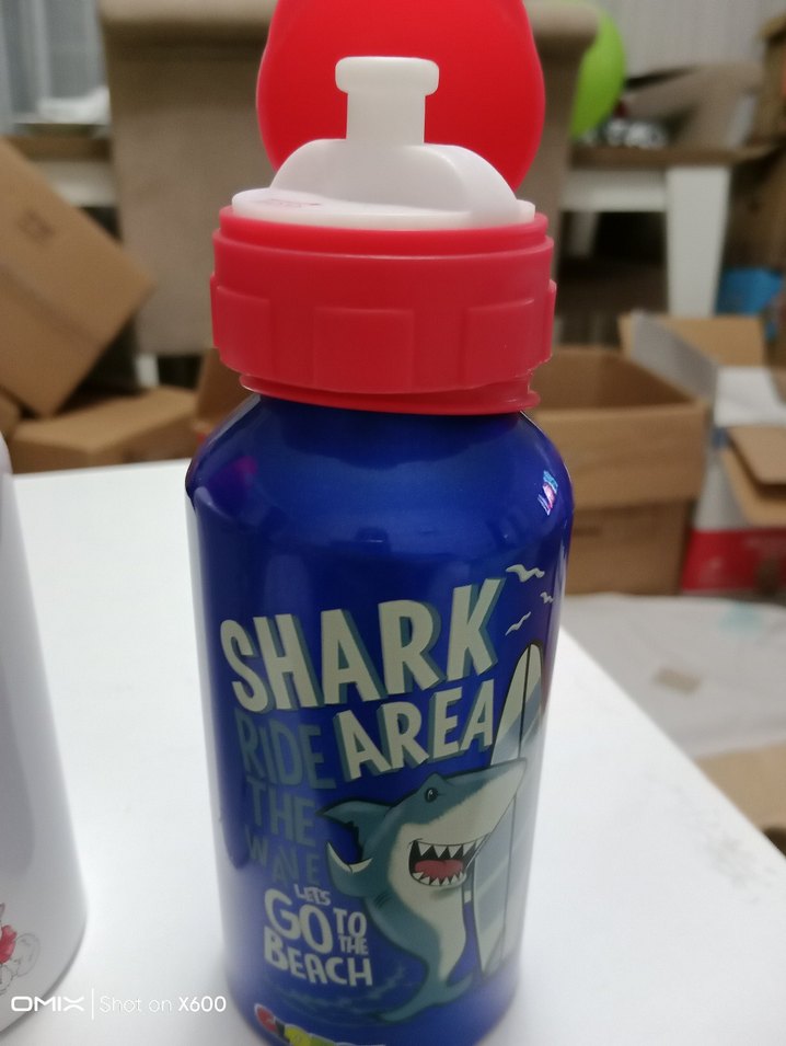 Renkli Kız ,erkek Çocuk çelik termos ( 2 ad) - Görsel 2