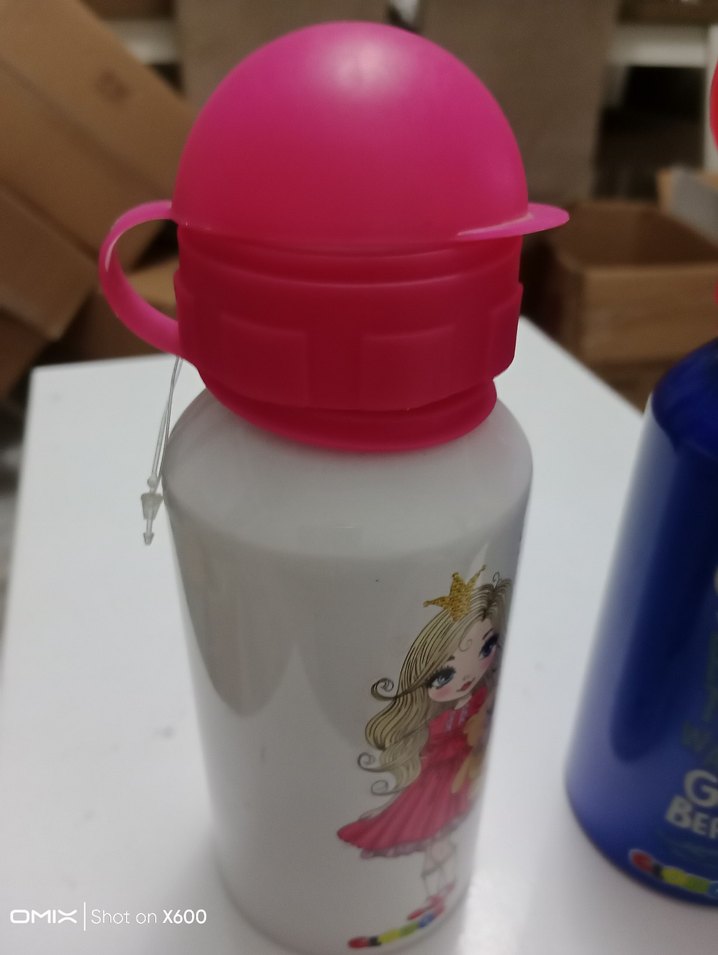 Renkli Kız ,erkek Çocuk çelik termos ( 2 ad) - Görsel 4