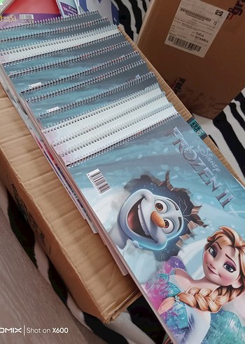 6 adet frozen resim defteri 25*35 - Görsel 3