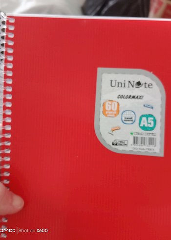 9 ad A5 Spiralli Defter - Görsel 3