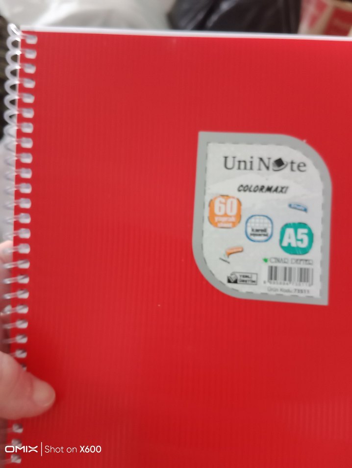 9 ad A5 Spiralli Defter - Görsel 3