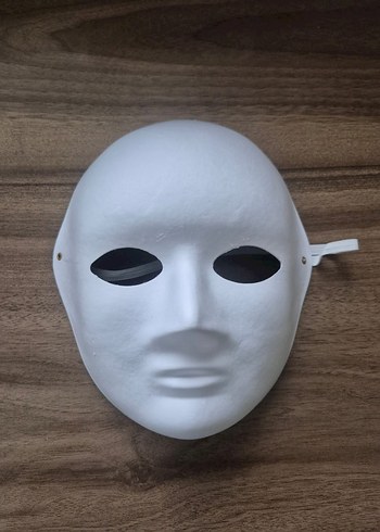 Beyaz Yüz Maskesi boyanabilir 2 adet fiyatıdır - Görsel 3