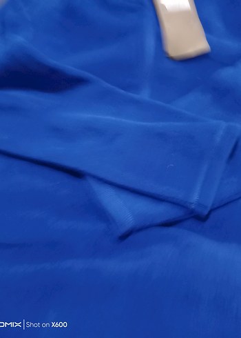 Erkek Mavi Uzun Kollu Polar Sweatshirt - Görsel 3